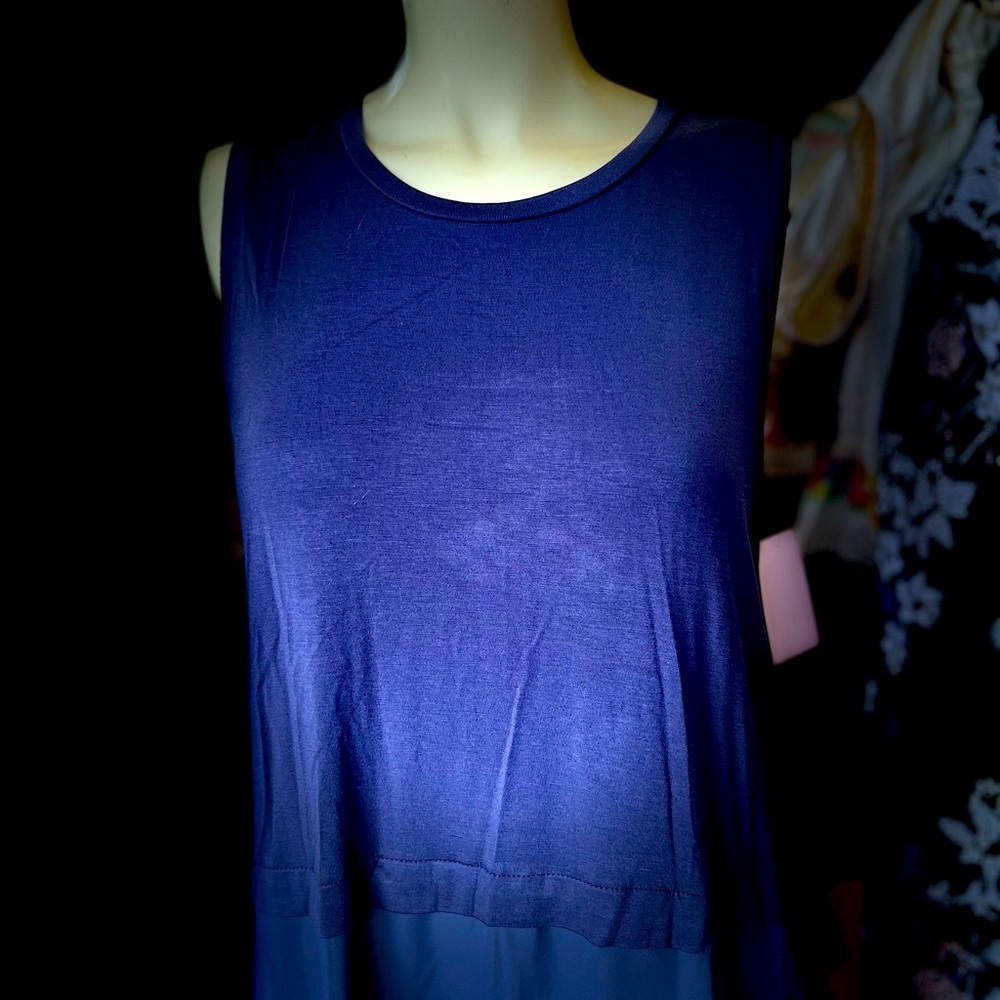 Michael Kors Navy Blouse